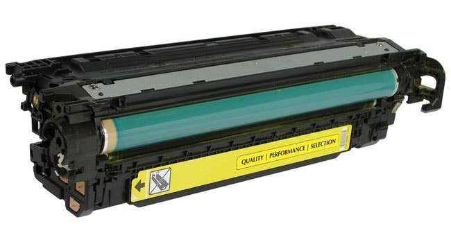 HP 504A (CE252A) Yellow Remanufactured Laser Toner Cartridge